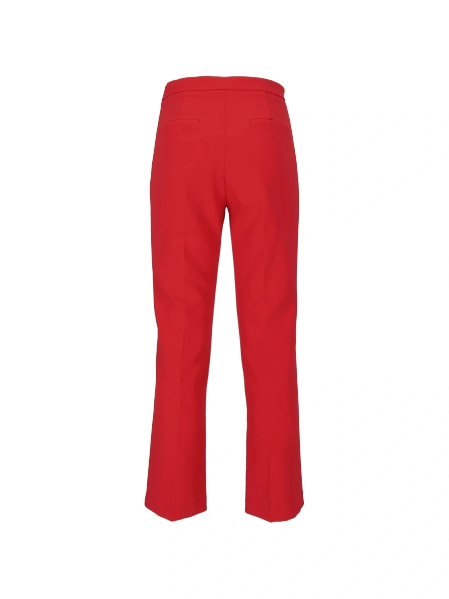 Pantaloni drepti Elisabetta Franchi rosii - Img 2
