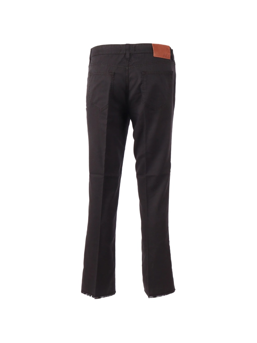 Pantaloni drepti Fay negri - Img 2