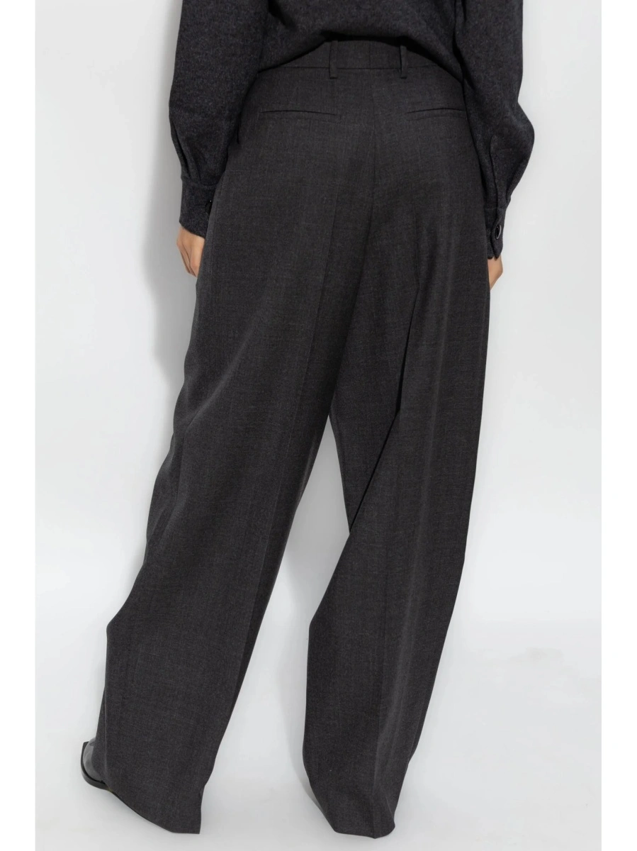 Pantaloni drepti Givenchy gri - Img 4