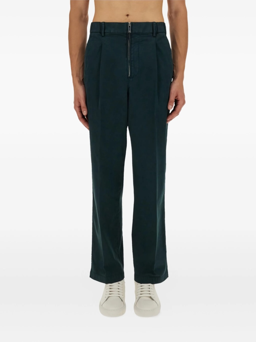 Pantaloni drepti HELMUT LANG verzi - Img 4