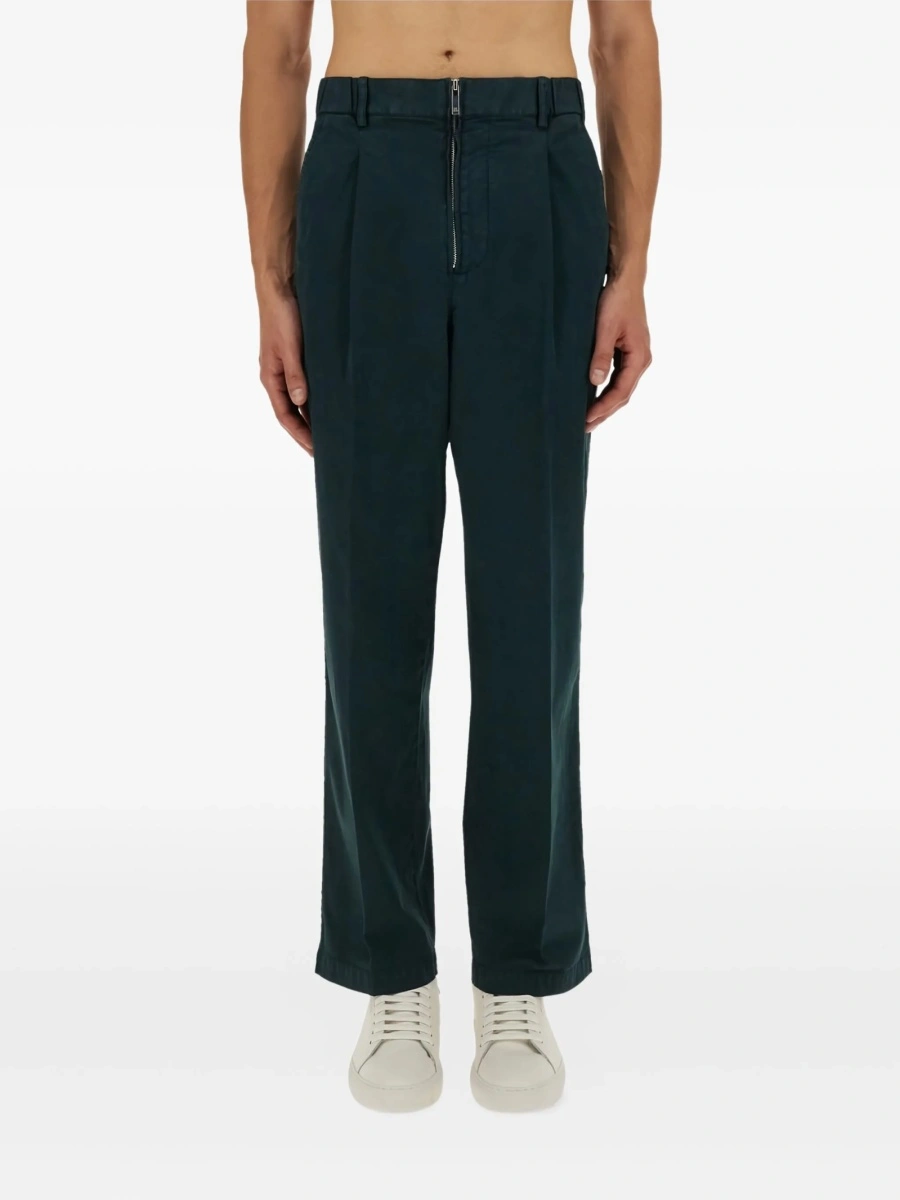 Pantaloni drepti HELMUT LANG verzi - Img 4