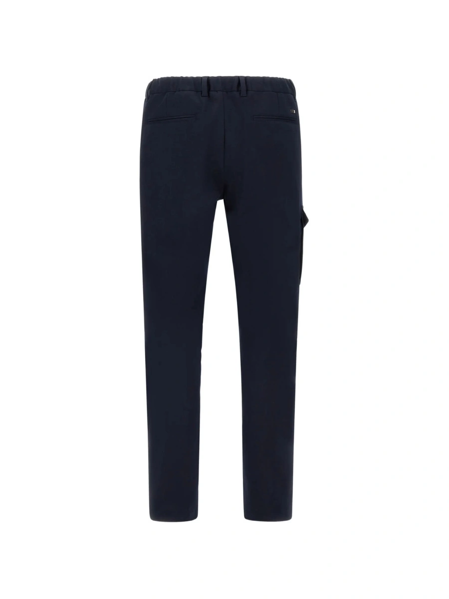Pantaloni drepti Herno albastri - Img 2