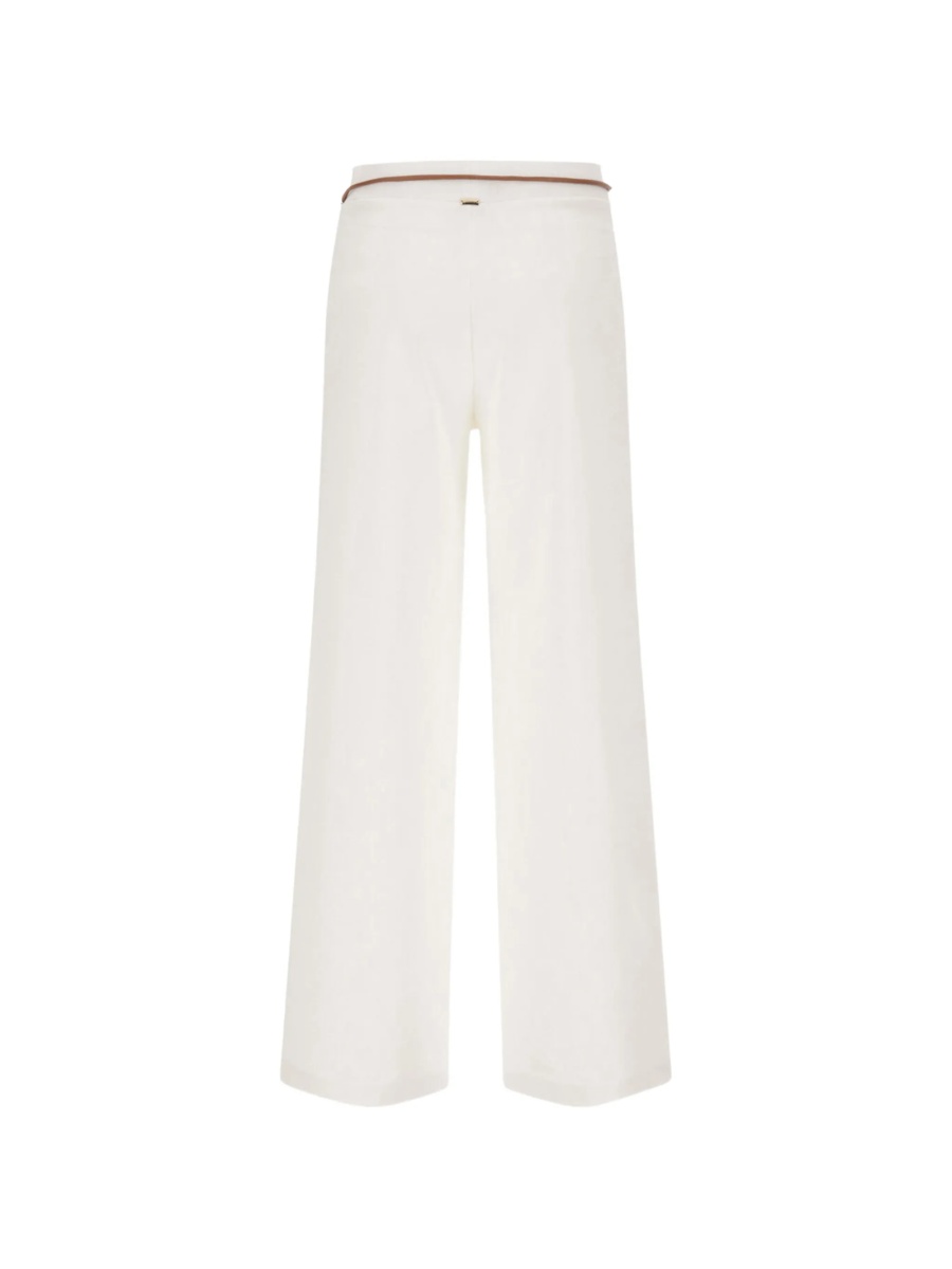 Pantaloni drepti Herno albi - Img 2
