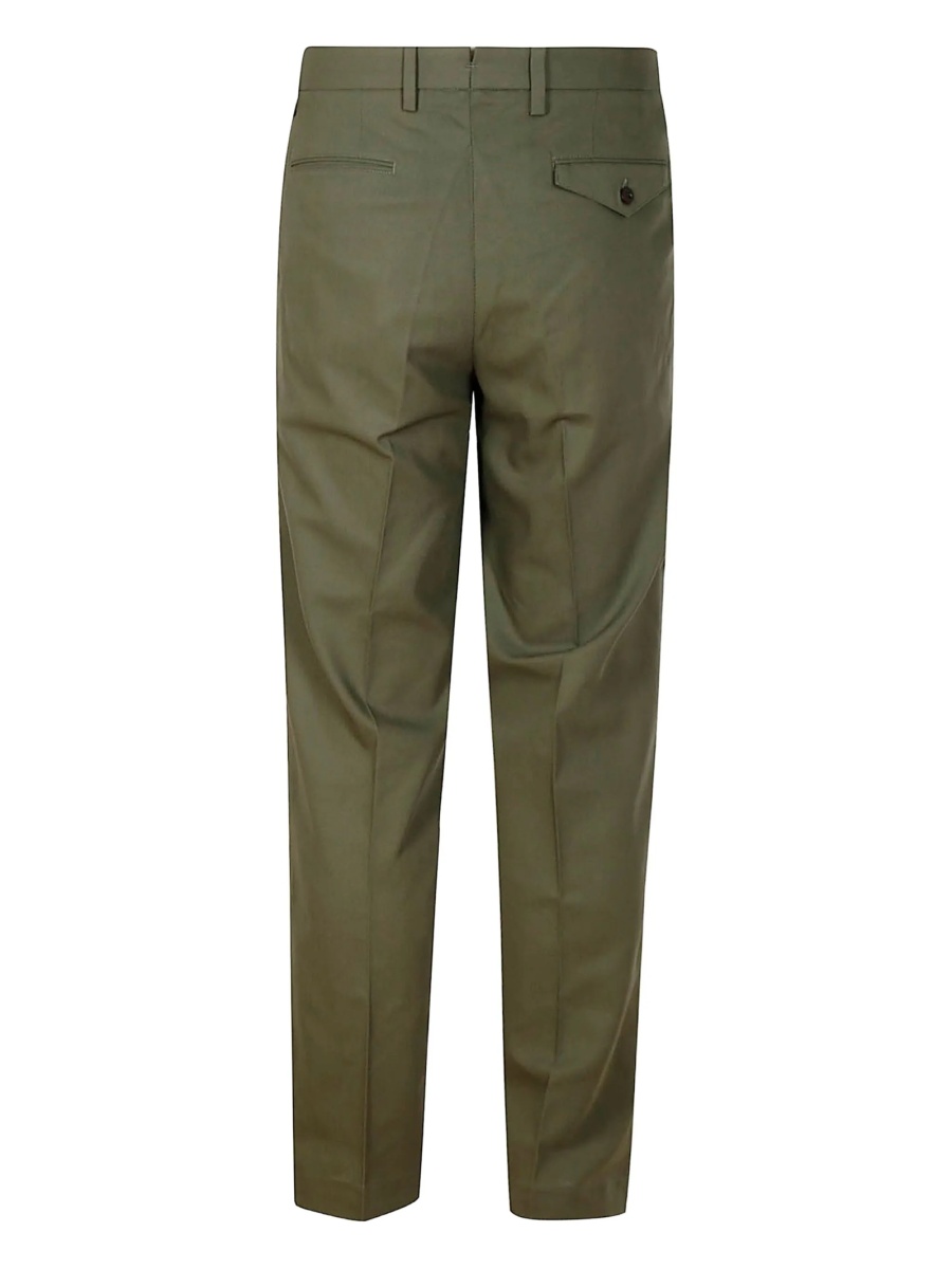 Pantaloni drepti HINDUSTRIE verzi - Img 2