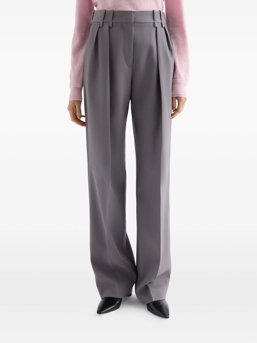 Pantaloni drepti Jil Sander gri - Img 3