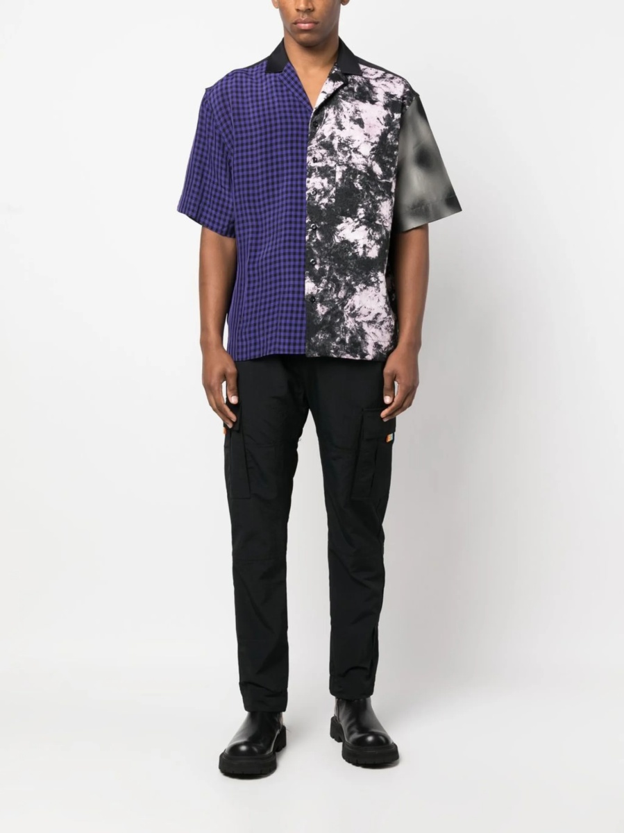 Pantaloni drepti Marcelo Burlon negri - Img 2