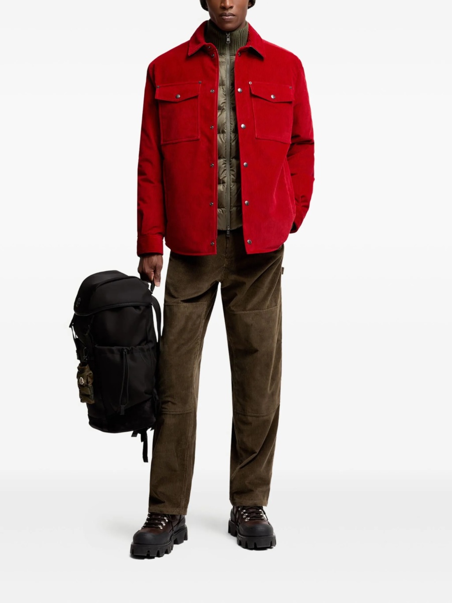 Pantaloni drepti Moncler verzi - Img 2