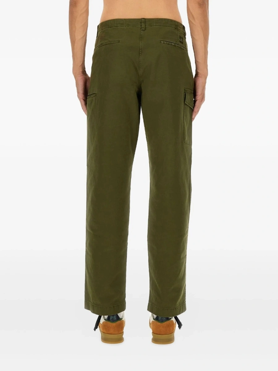 Pantaloni drepti Paul Smith verzi - Img 4