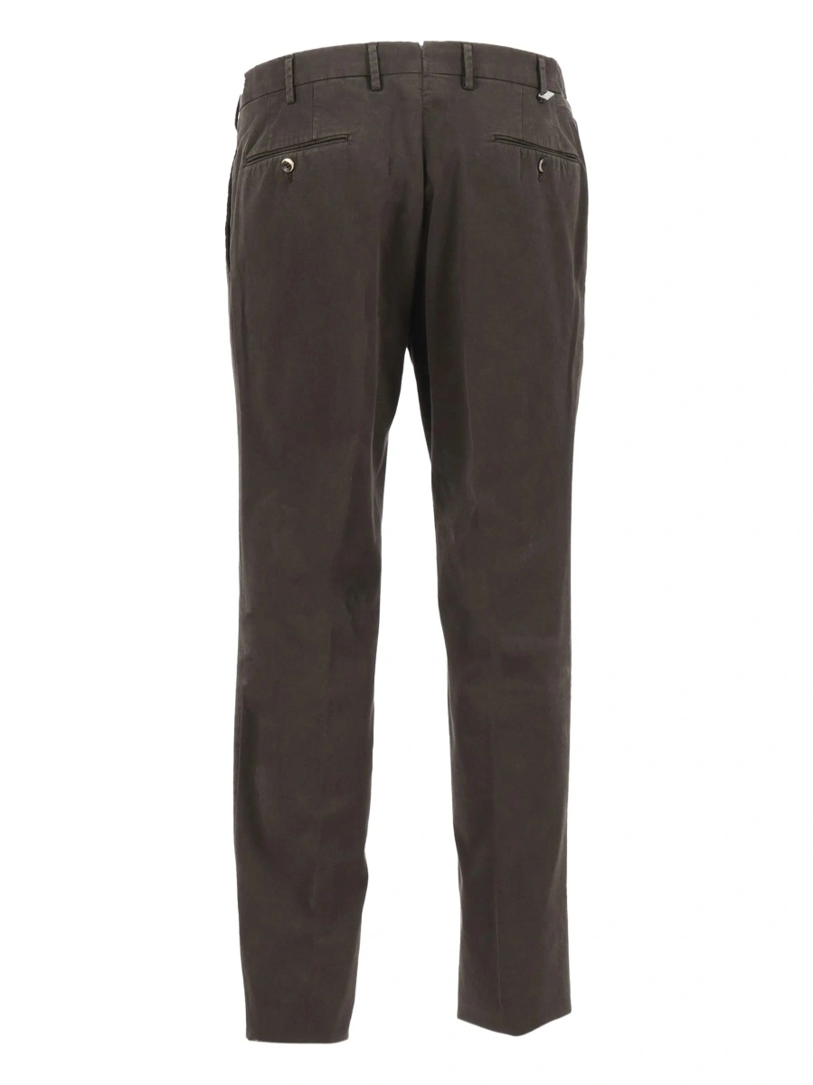 Pantaloni drepti PT TORINO maro - Img 2