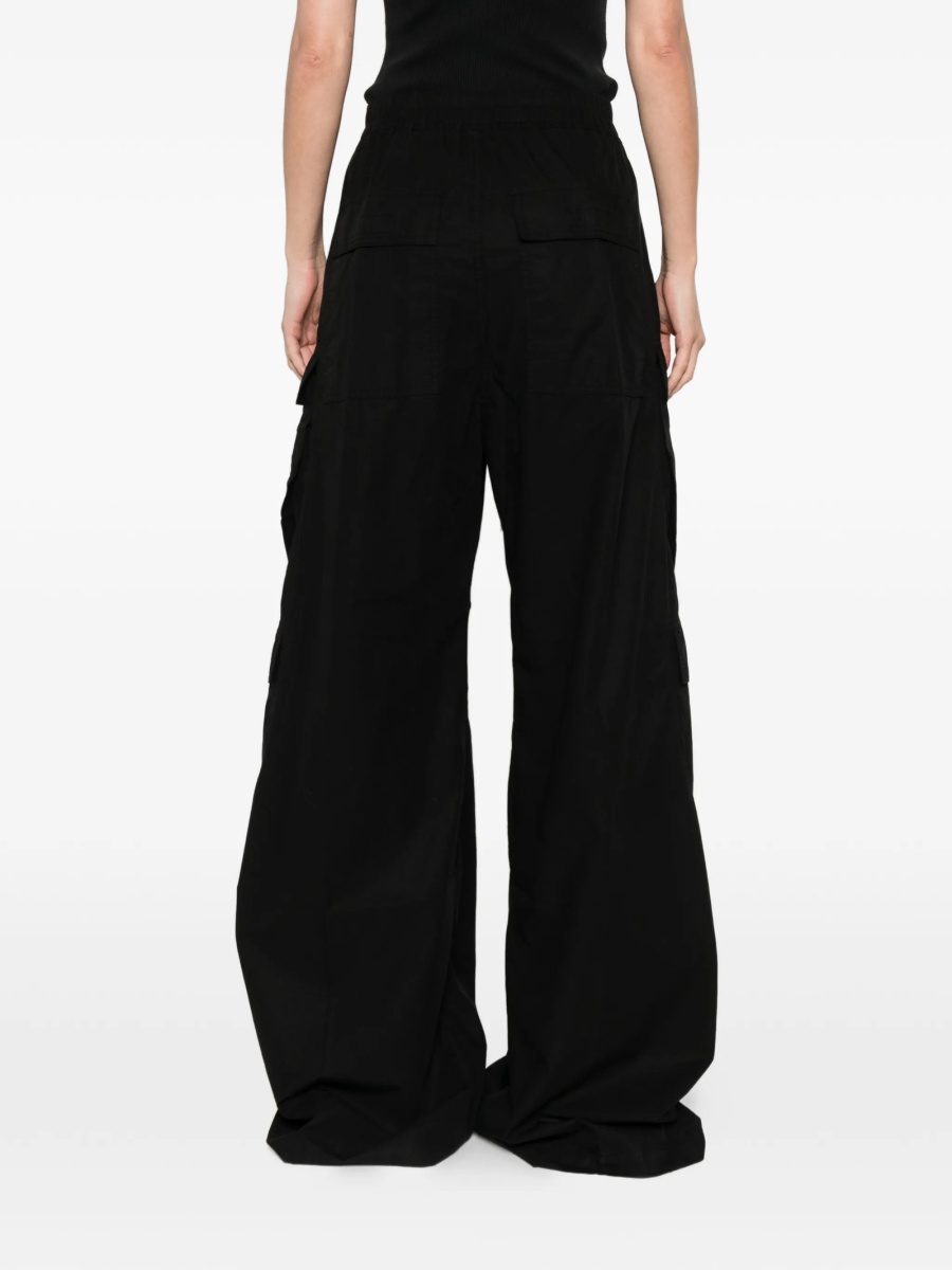 Pantaloni drepti Rick Owens negri - Img 4