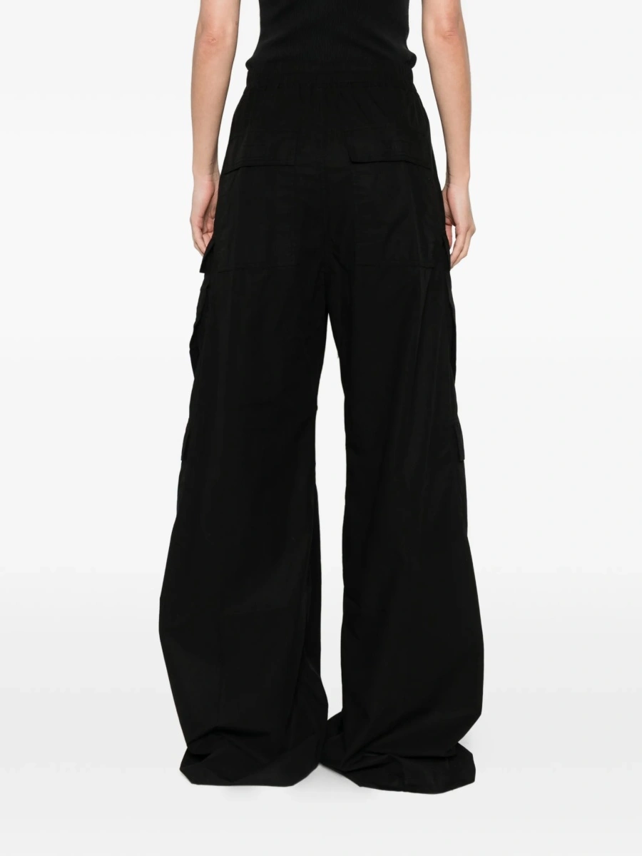 Pantaloni drepti Rick Owens negri - Img 4