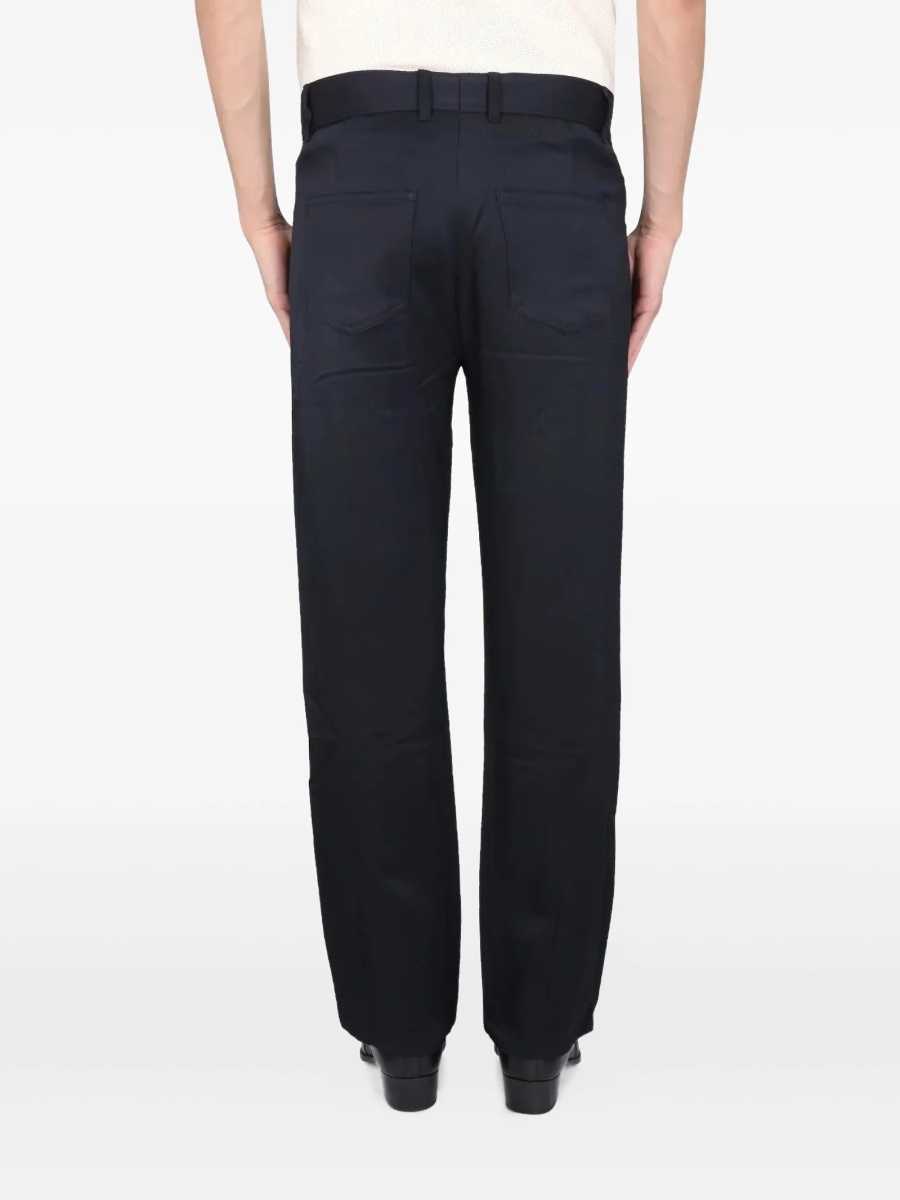 Pantaloni drepti SÉFR albastri - Img 3