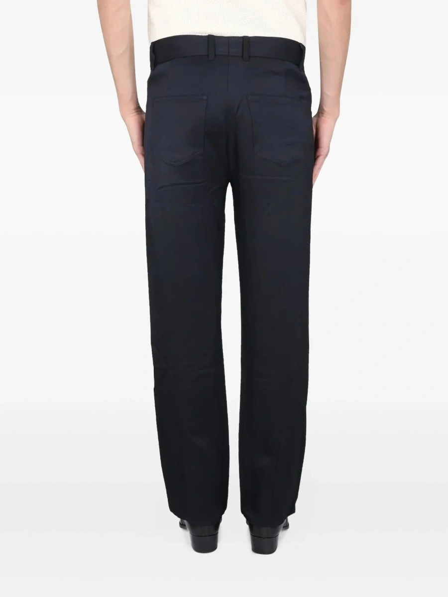 Pantaloni drepti SÉFR albastri - Img 3