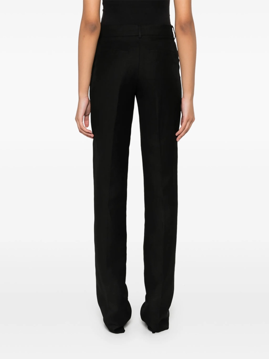 Pantaloni drepti SPORTMAX negri - Img 4