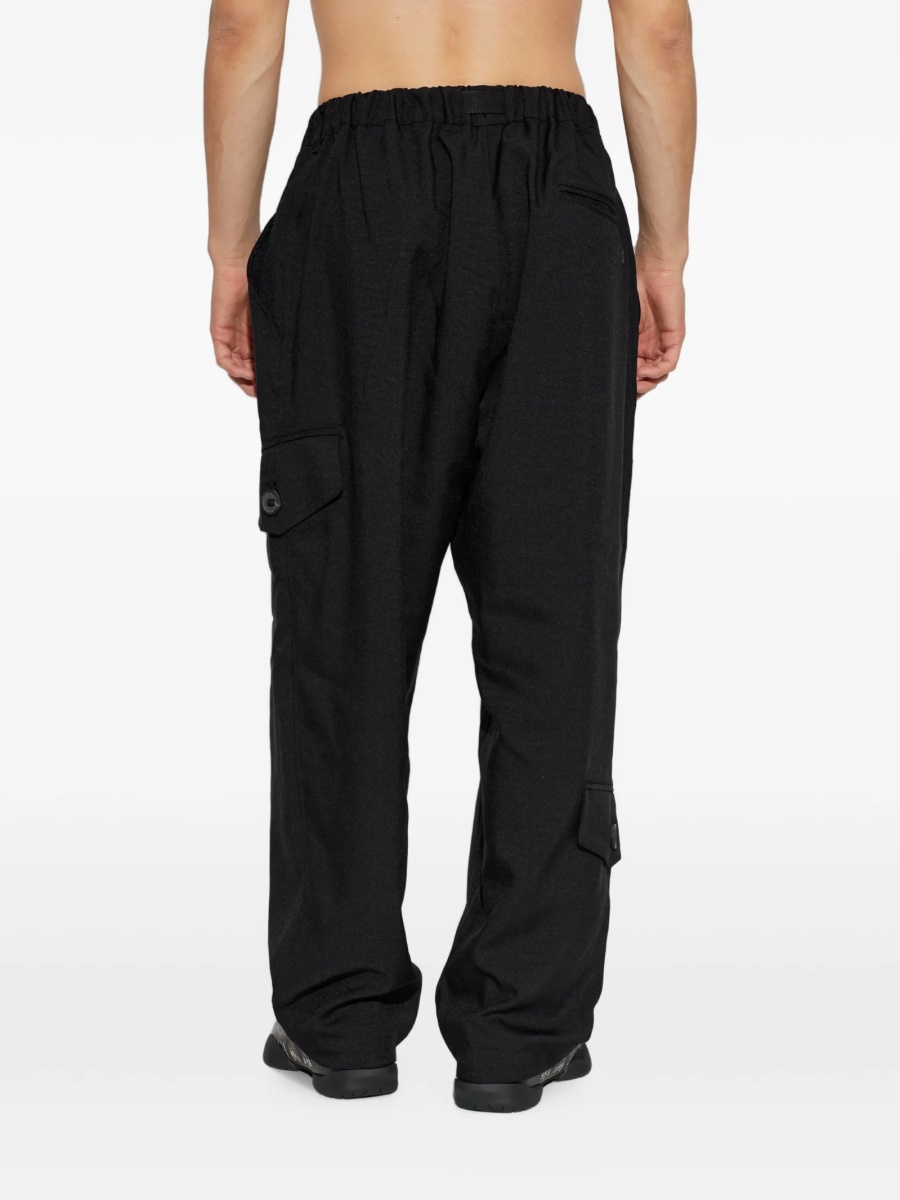 Pantaloni drepti Y-3 negri - Img 4
