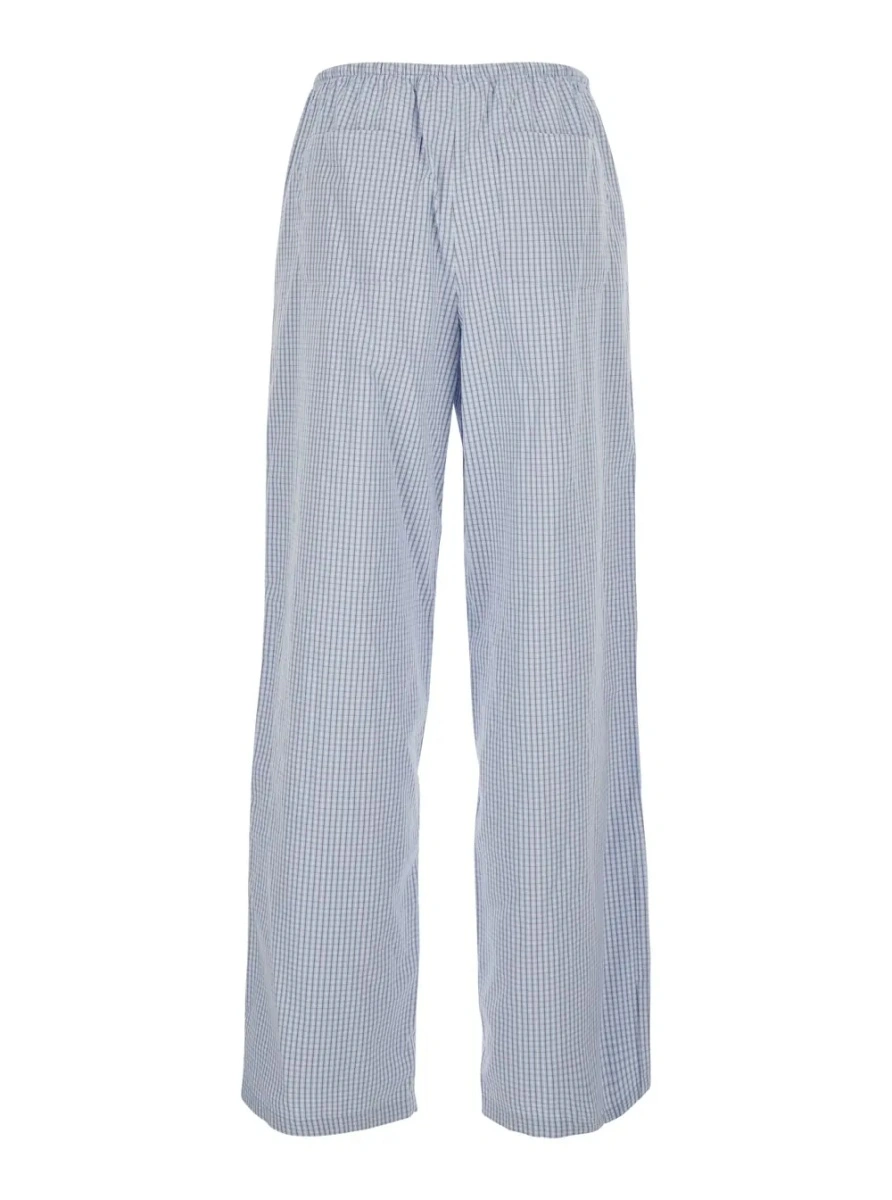 Pantaloni DUNST albastri din bumbac - Img 2