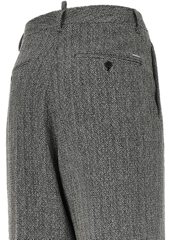 Pantaloni Easy Zoot Herringbone pants - Img 4