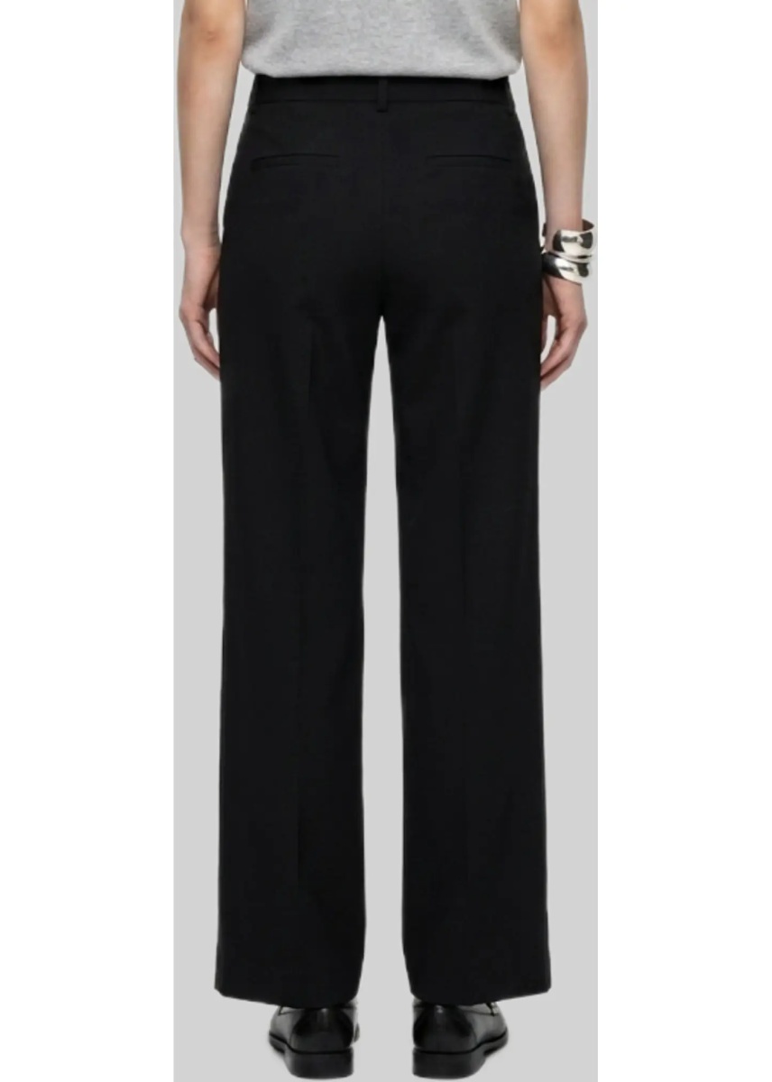 Pantaloni Elastic-Waist Satin Trousers - Img 3