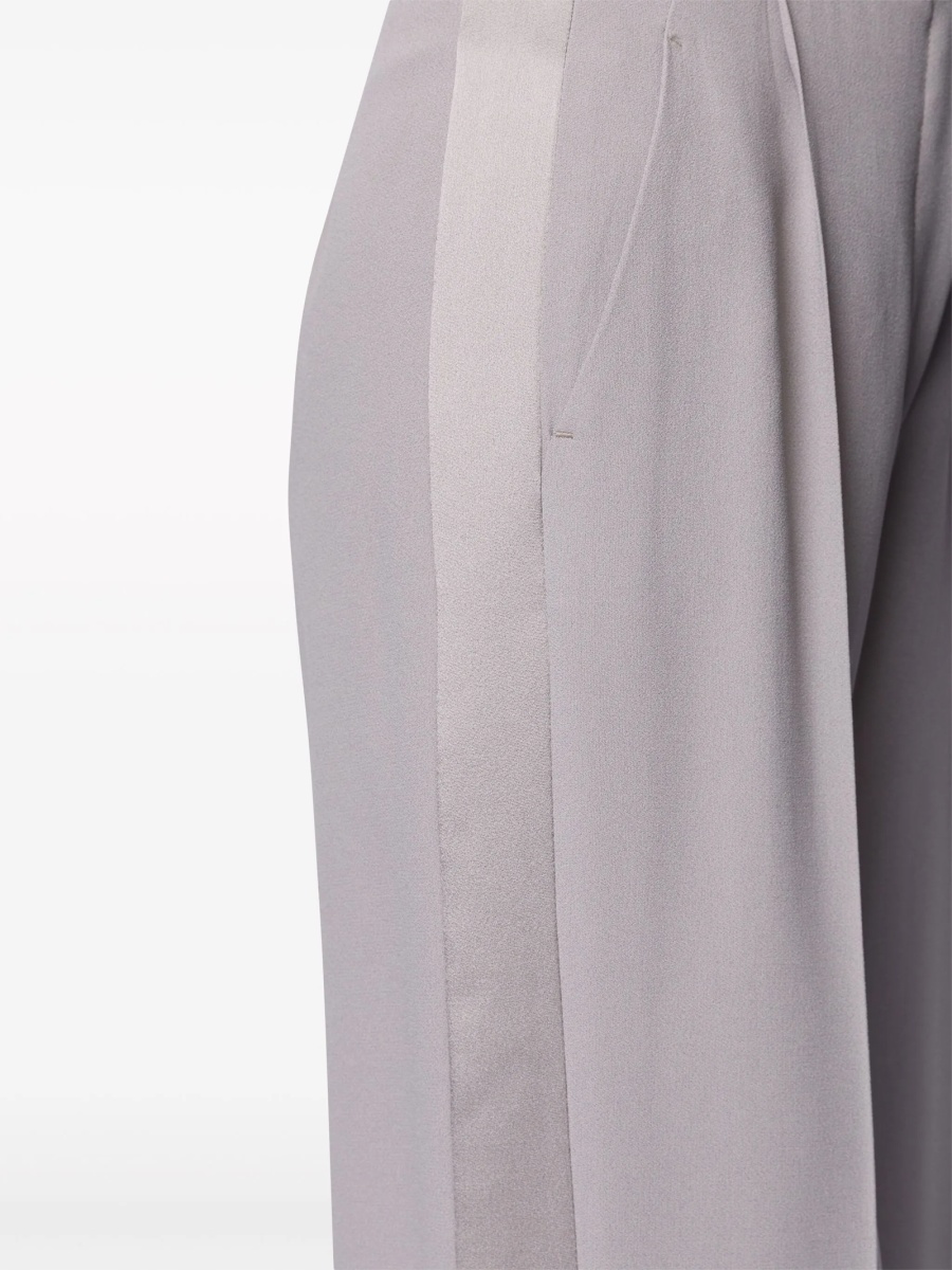 Pantaloni eleganti Alberta Ferretti gri - Img 4