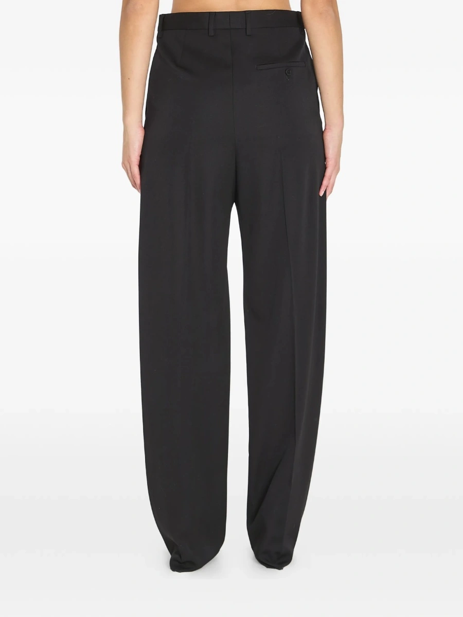 Pantaloni eleganti Balenciaga negri - Img 4