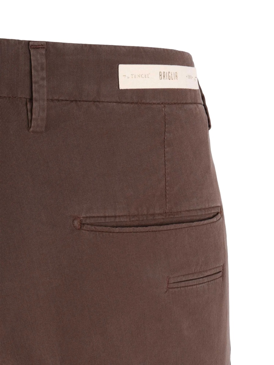 Pantaloni eleganti Briglia maro - Img 3