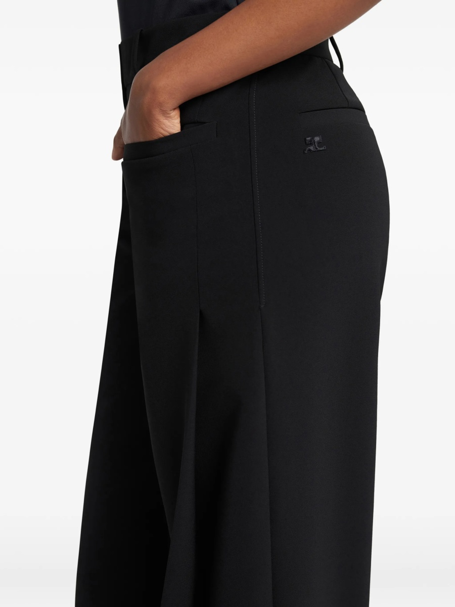 Pantaloni eleganti COURRÈGES negri - Img 5