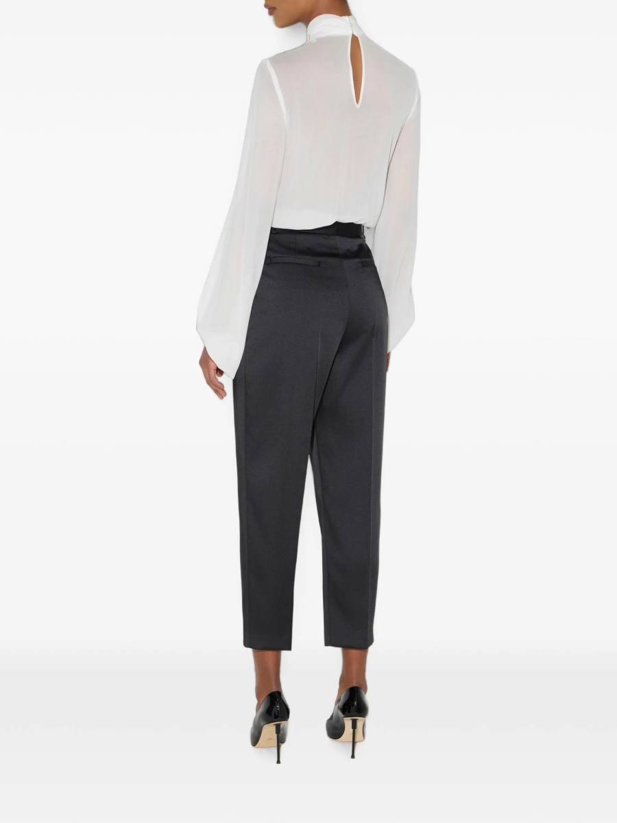 Pantaloni eleganti Elisabetta Franchi negri - Img 3