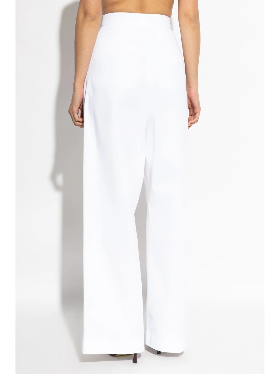 Pantaloni eleganti Givenchy albi - Img 4