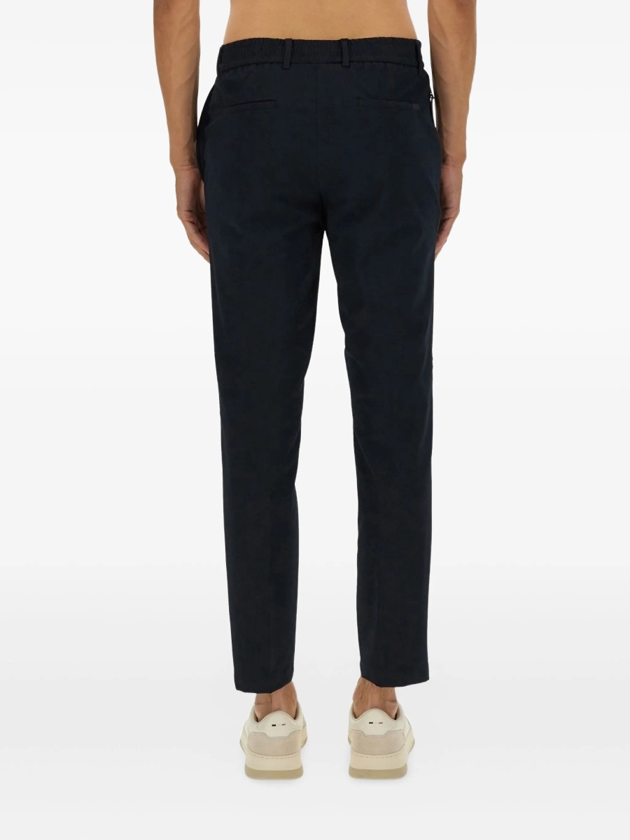 Pantaloni eleganti Hugo Boss albastri - Img 4