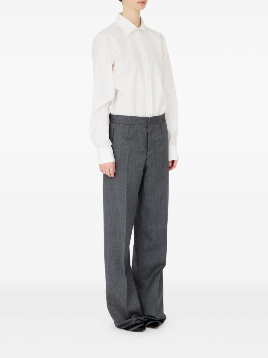 Pantaloni eleganti Maison Margiela gri - Img 3