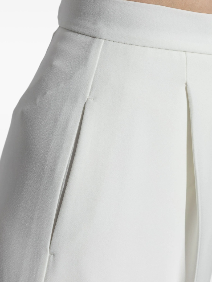 Pantaloni eleganti Max Mara albi - Img 5
