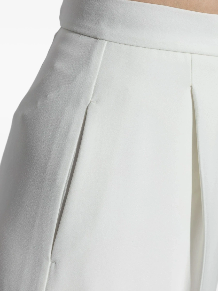 Pantaloni eleganti Max Mara albi - Img 5