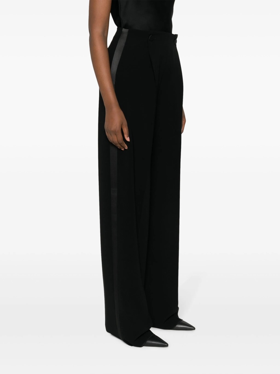Pantaloni eleganti Max Mara negri - Img 3