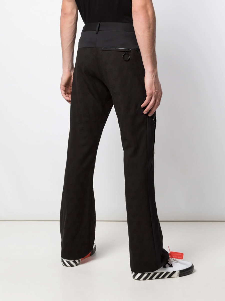 Pantaloni eleganti Off-White negri - Img 4