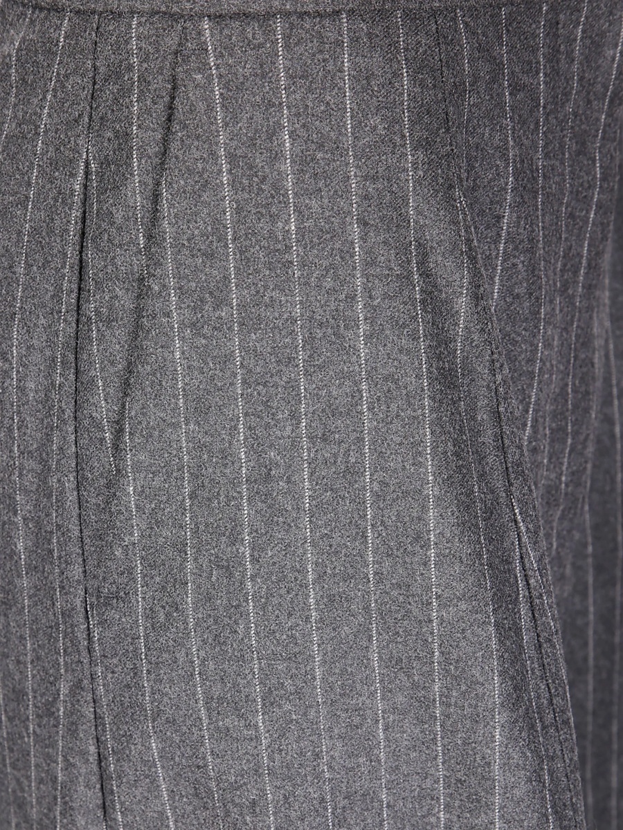 Pantaloni eleganti SPORTMAX gri - Img 3