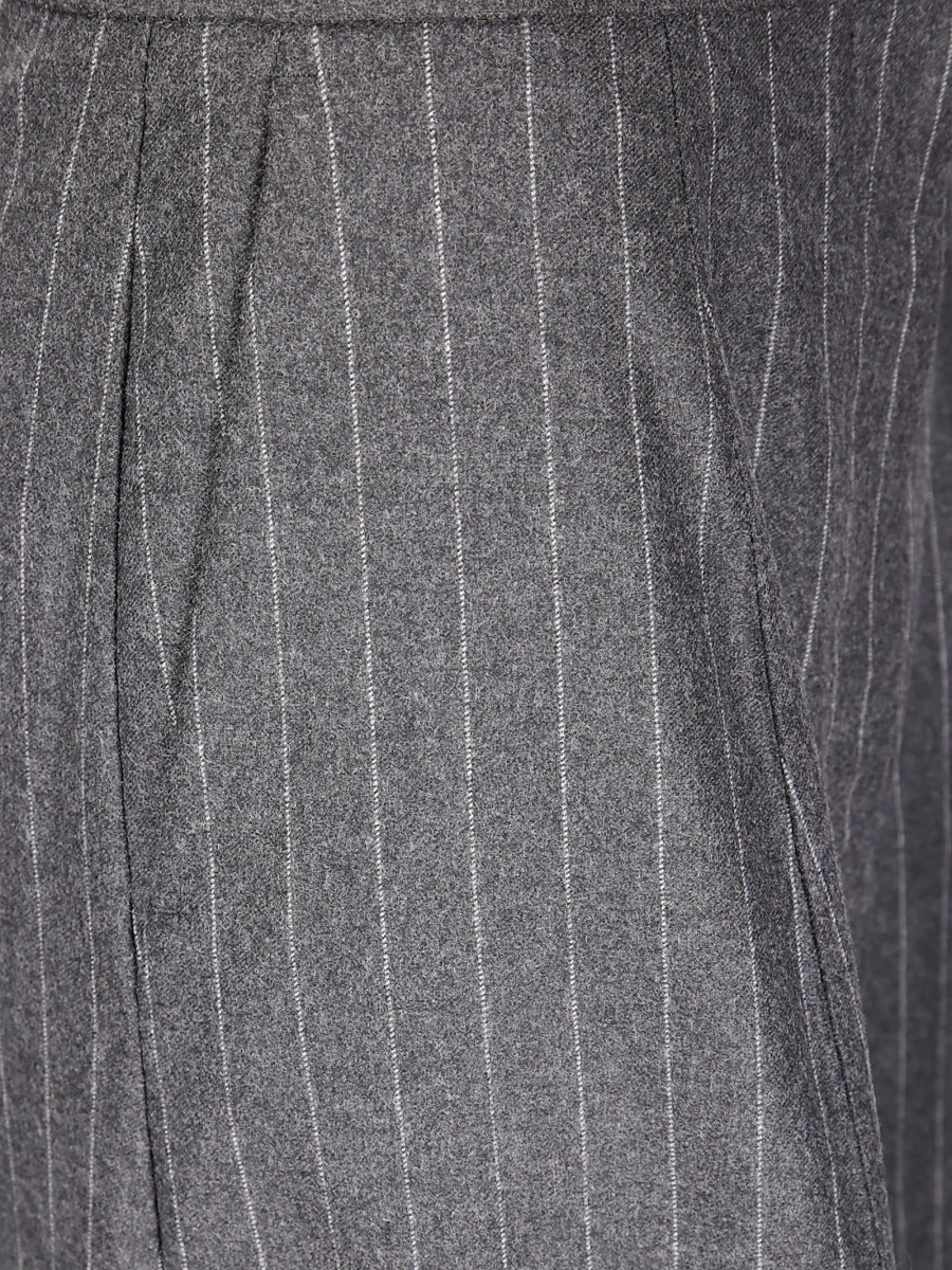 Pantaloni eleganti SPORTMAX gri - Img 3