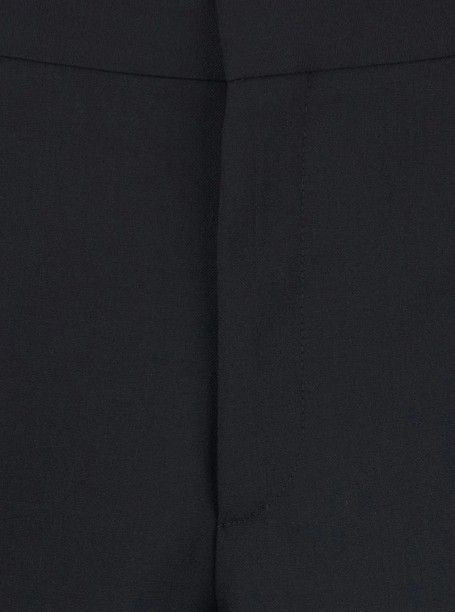 Pantaloni Ethan Pants Black with Side Pockets and Zip Closure in Cotton Blend for Men - Img 3