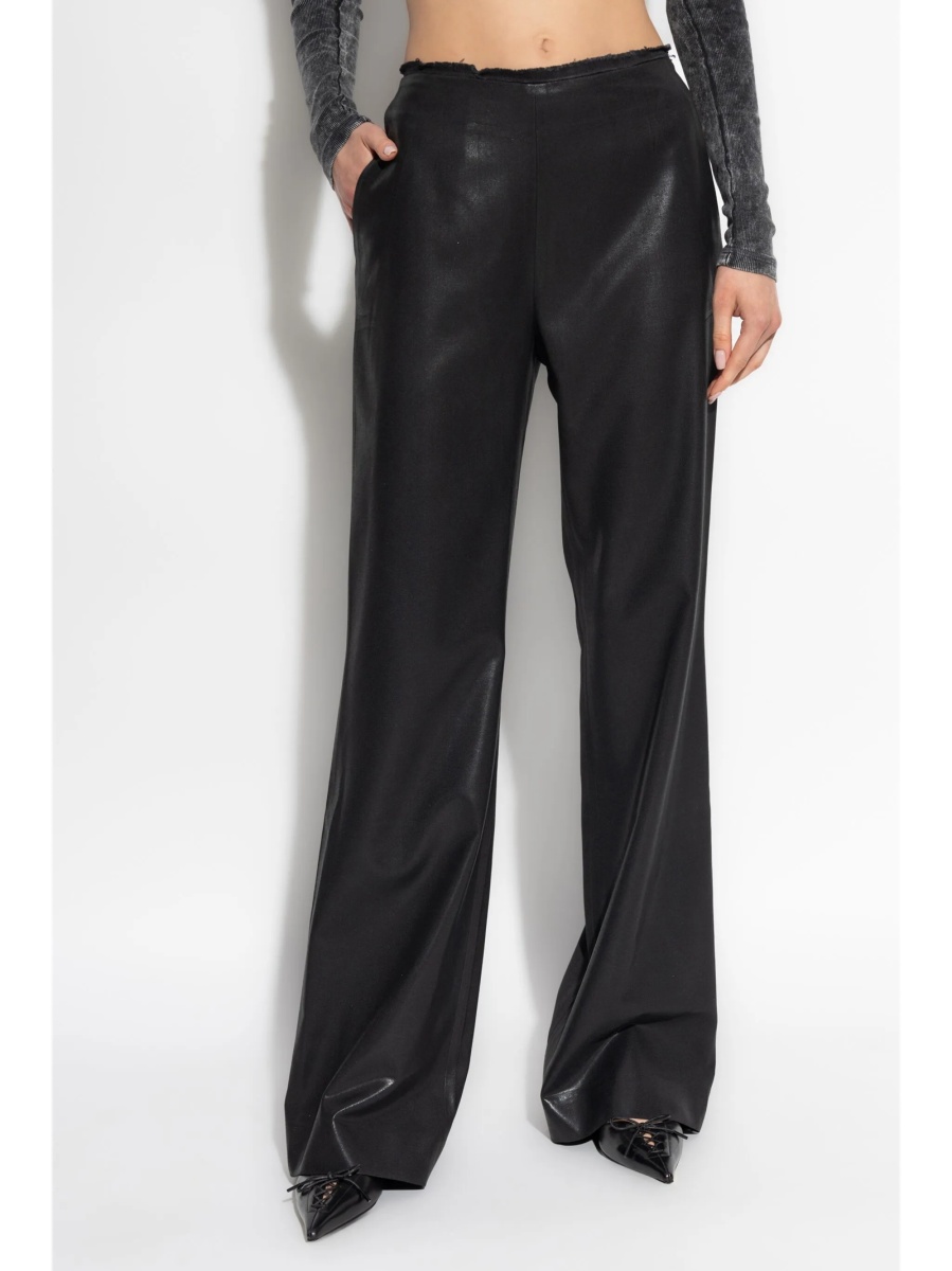Pantaloni evazati Diesel negri - Img 3