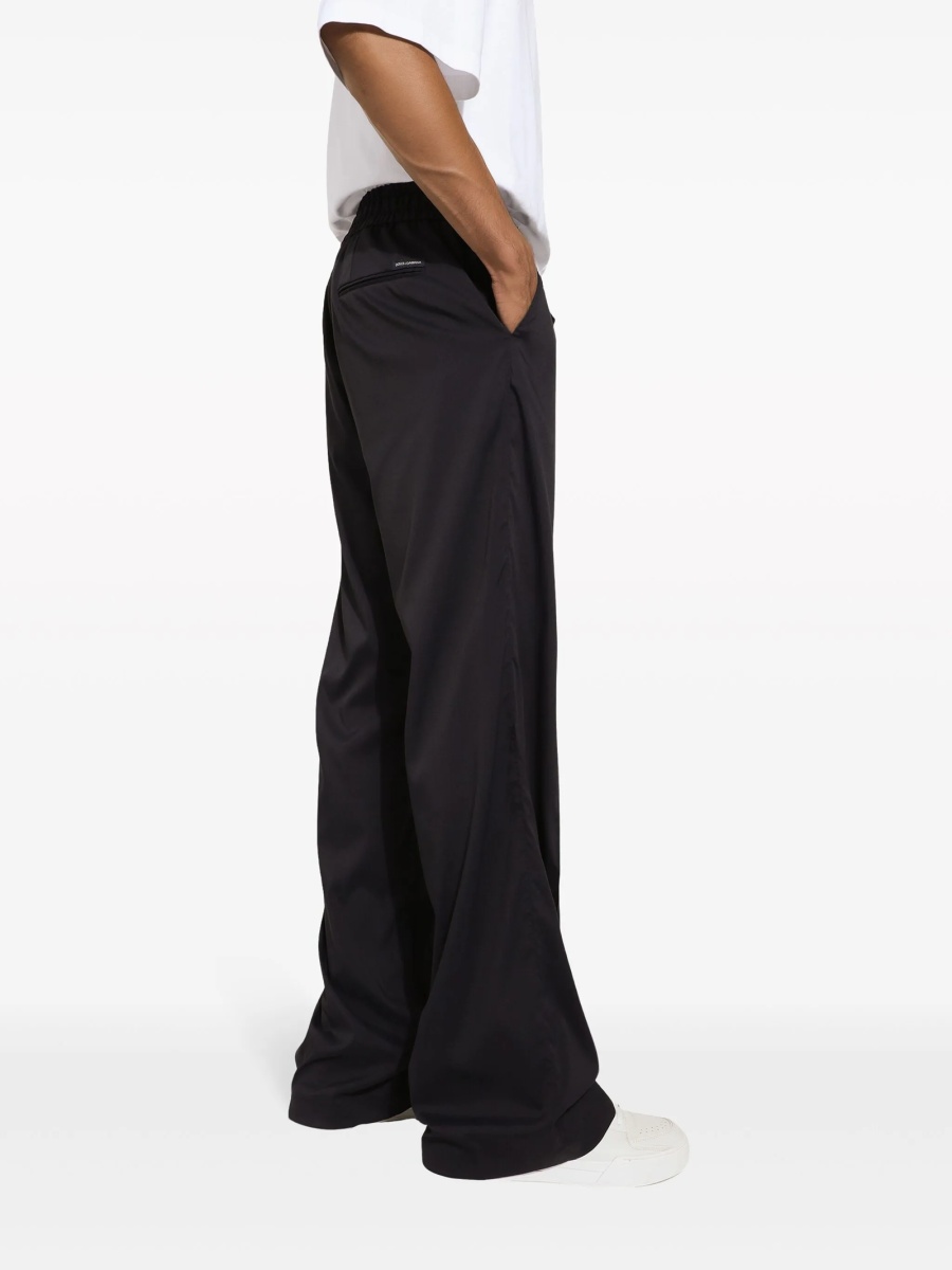 Pantaloni evazati Dolce &amp; Gabbana albastri - Img 5