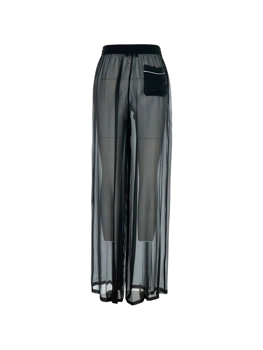 Pantaloni evazati Dolce &amp; Gabbana negri - Img 2