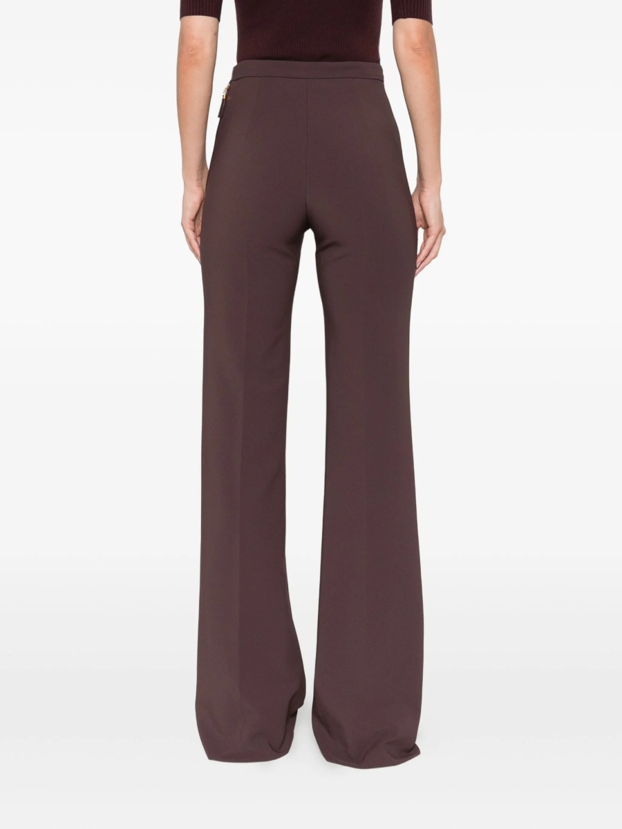 Pantaloni evazati Elisabetta Franchi maro - Img 4