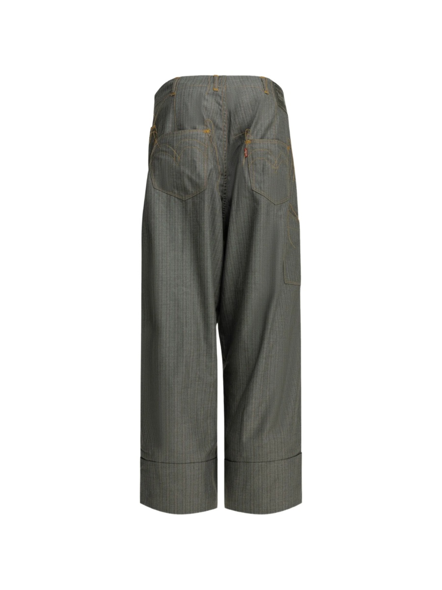 Pantaloni evazati JUNYA WATANABE gri - Img 2