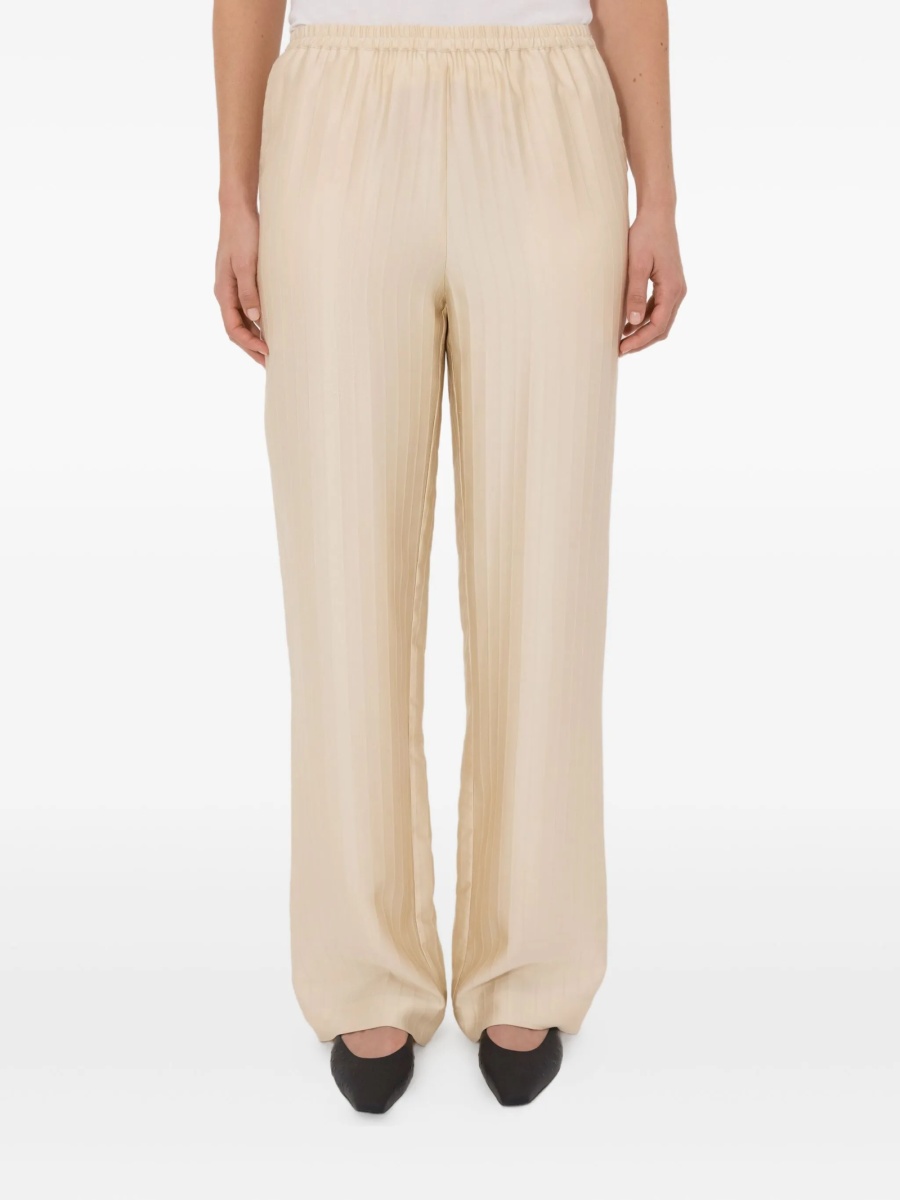 Pantaloni evazati LOULOU DE SAISON neutri - Img 2