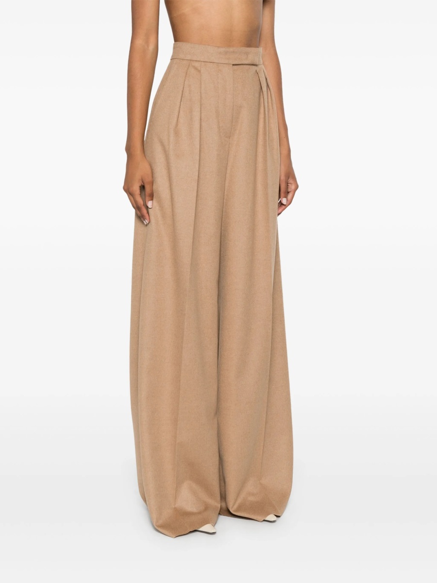 Pantaloni evazati Max Mara maro - Img 3