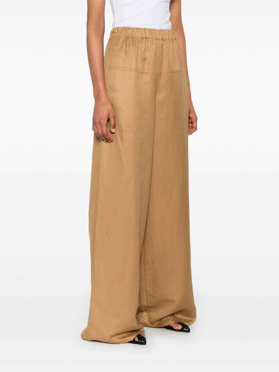 Pantaloni evazati Max Mara maro - Img 3