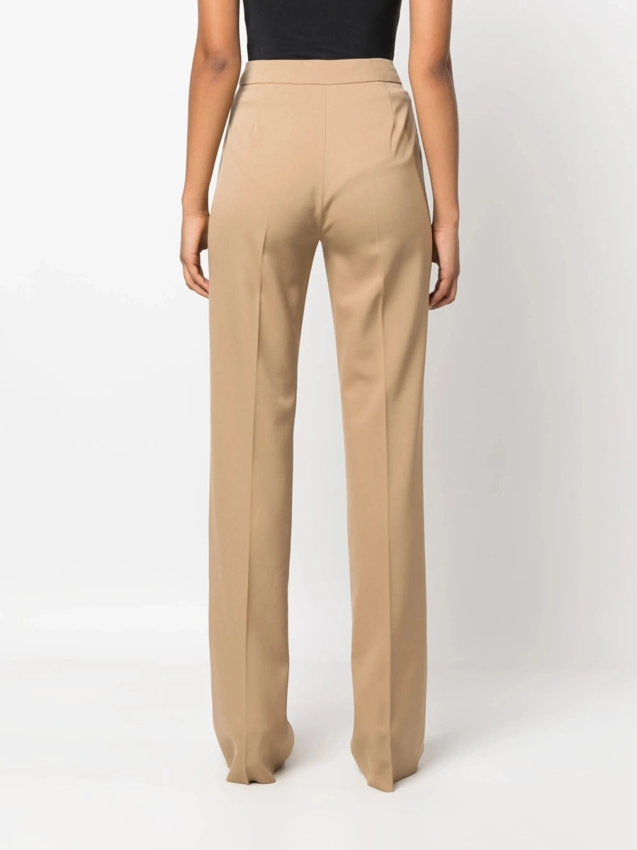 Pantaloni evazati Max Mara neutri - Img 4