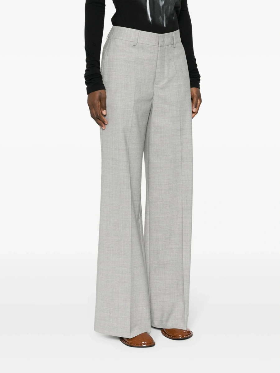 Pantaloni evazati P.A.R.O.S.H. gri - Img 3