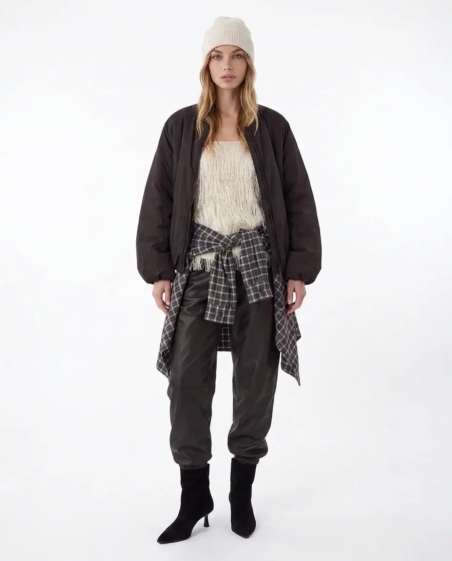 Pantaloni Fauc leather pants - Img 3