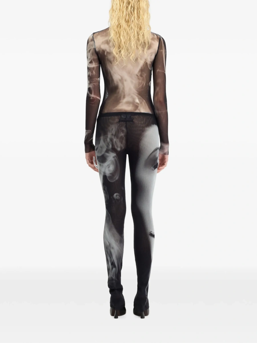 Pantaloni Jean Paul Gaultier negri 'Smoking Women' - Img 5