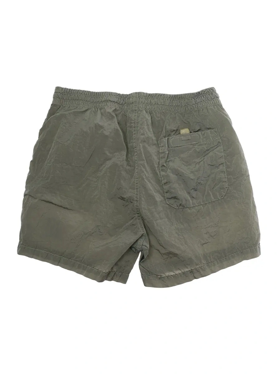 Pantaloni L1S16B100002S0043V0061 - Gray - Shorts with Welt Pocket - In Polyamide - Child - Img 2